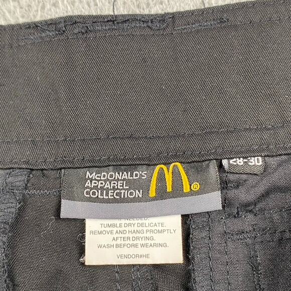 Mccdonald Apparel Collection Cargo Pants Men's 30x29 Black Work Rugged Causal - Picture 9 of 12